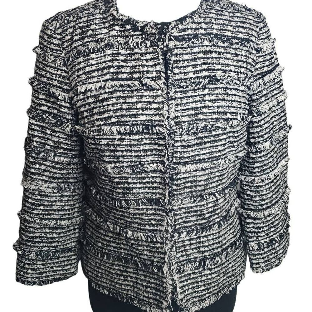 Doncaster Black and White Jacket Blazer